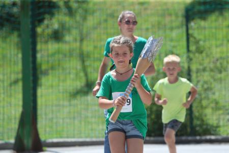 Slovenska bakla na obisku v Lučah